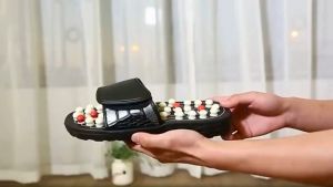 Acupressure Reflexology Foot Healthy Home Relax Massage Kasut Urut Slippers Sandal Shoes Massage Shoes Sandal urut Kasut pijat Kasut pijat kaki Sandal urut kaki Sandal urut berkualiti Kasut urut selesa Kasut pijat bertenaga Sandal urut penjagaan kaki