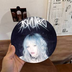 Blue double ponytail Singer A-Ashnikko 1pc Pattern Coaster Tea Cup Heat Insulation Pad Anti-scalding Anti-slip Table Bowl