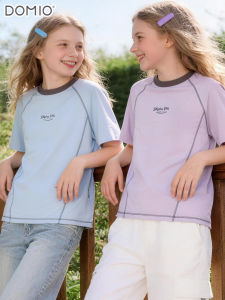 DOMIO | Short Sleeve Light Weight Summer T-shirt