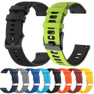 20mm 22mm Smartwatch Straps for Samsung Galaxy Watch 7 6 5 4 40mm 44mm 6Classic 47mm Silicone Band for Huawei Watch GT5 Pro 4 3