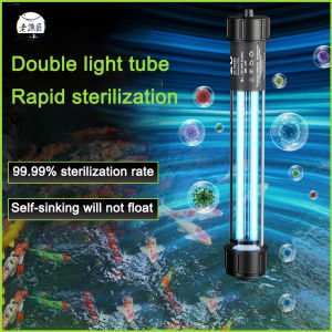 Old Fisherman-Outdoor Fish Pond Germicidal Lamp uv Dedicated Ultraviolet Fish Tank Koi Sterilization Lamp Diving Disinfection Algae Removal