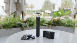 JJC | JJC TP-ET1 Mini Tripod Universal For Action Camera DSLR Android iPhone Smartphone Foldable Tripod Monopod Mount 1/4 Tripod