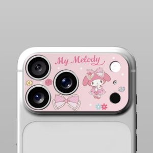 Sanrio | Cute KT Acrylic Lens Film Tempered Glass Camera Lens Protectors for IPhone 17 Pro Max 17 Pro Waterproof Lens Protective Films