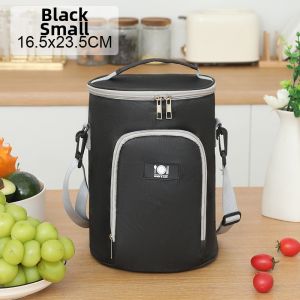 Insulated Circular Lunch Bag