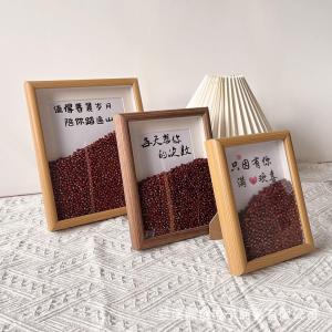 Tủ Đựng Đồ 3D Hình Trái Tim Bằng Gỗ Hình Trái Tim Thủ Công DIY Quà Tặng Ngày Lễ Tình Nhân Trang Trí Bàn Pha Cà Phê Hạt Đỏ