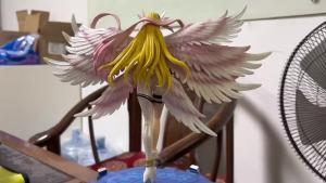 Digimon Adventure Figure Angemon Action Figurine Angewomon Statue 28cm Pvc Collection Desk Ornament Model Birthday Gift
