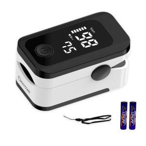 Berrcom Pulse Oximeter Fingertip Blood Oxygen Monitor Portable Finger Clip Type SpO2 PR Monitor Oxygen Saturation Meter Health Care Check Pulsoximeter