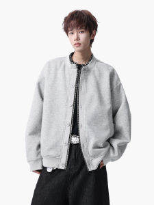 WUKONGYOUHUO | Vintage Check Plaid False Two-Piece Sweater Jacket Men Couples