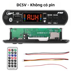 diymore | Bo Mạch Giải Mã WAV DIY Màn Hình Màu Bluetooth 5V/12V Tích Hợp Khe Cắm Thẻ USB TF Radio FM Chức Năng Gọi BT Dành Cho Máy Nghe Nhạc MP3 Trên Ô Tô