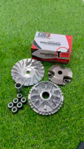 ชุดชามเดิม ชามพร้อมเม็ด YAMAHA GT125 QBIX จีที125 คิวบิก ทุกรุ่น ชุดชามข้างมอเตอร์ไซค์ (ชามหน้า+ชามใบพัด+หลังเต่า+บู๊ช+เม็ด) 2BL