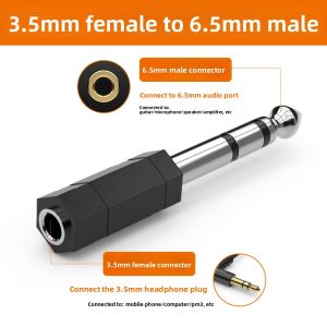 Choseal | 6.5mm to 3.5mm Audio Adapter for Instruments Headphones