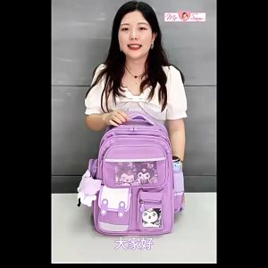 Balo tiểu học chống gù cặp đi học trẻ em dễ thương chống thấm nước Thế Vinh Store