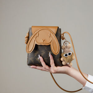 Cute Rabbit Ninas Mini Crossbody Bag Casual Single Shoulder Womens Phone Bag 2025 New Style Small Fashionable Handbag