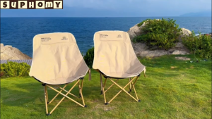 Camping chair Foldable Chair Kerusi camping Moon chair portable with carry bag