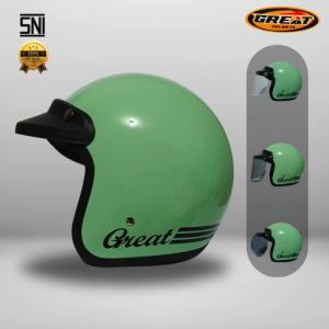 Great Helm Bogo Original Glossy Mint Termurah Pria Wanita 100% SNI G09