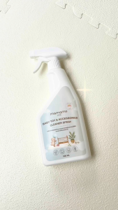 Mamamo น้ำยาทำความสะอาดของเล่นเด็กและแผ่นรองคลาน สเปรย์ กลิ่นพีช ขนาด 500 ml. พร้อมส่ง