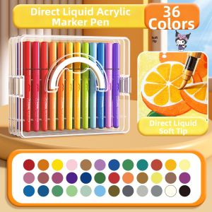 MINGZHUO | Waterproof Non-bleed Layering Childrens Color Pencils