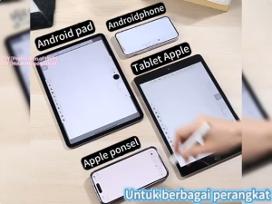 Stylus pen Universal Touch Pen For Tablet /Handphone 3 IN 1 Touch Screen Magnetik Stylus No need to charge