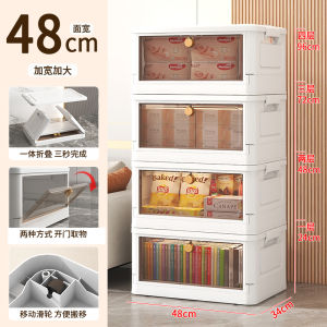 Transparent Foldable Plastic Storage Box Home Clothes Closet Quilt Toy Cabinet Organizer Container for Bedroom Kitchen Bathroom