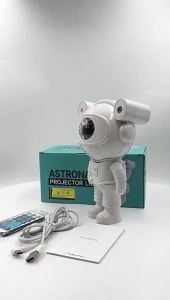 Đèn Chiếu Sao Phi Hành Gia Bluetooth Đèn Ngủ LED Đèn Cực Quang Mặt Trăng Dải Ngân Hà Loa Tạo Không Khí Phòng Ngủ Phụ Kiện Điều Khiển Bằng Thiết Bị Thông Minh