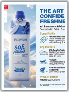 sof & mmmmm All-time Fresh Concentrated Fabric Conditioner 1000ml Personal Collection Glitz & Glam