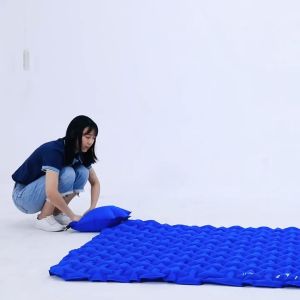 Matras Angin Double Naturehike NH19Z055-P Sleeping Pad Matras Tiup Kasur Camping Alas Tidur Tikar Lipat Kemah Hiking