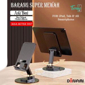 TA Holder compatible HM-1 Holder hp besi phone Holder stand hp universal dudukan hp bisa puter 360 derajat
