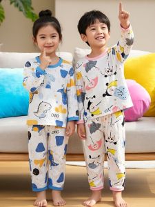 Summer Lightweight Cotton Baby Sleepwear Set