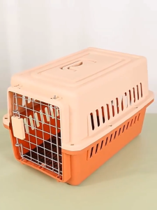 【Daily Suki Store】Airline-Approved Pet Carrier for Dogs & Cats Large Portable Travel Cage with Ventilation Waterproof Base