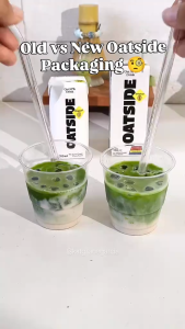 OATSIDE Barista Blend Oat Milk 180mlx24 | Barista Oat Milk for Coffee Latte & Iced Coffee