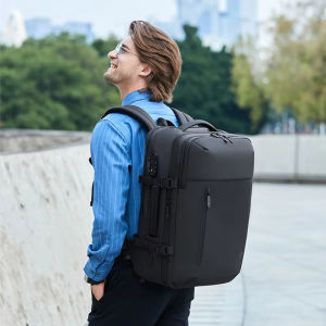 Large Capacity Business Backpack Automatic Air Extraction Airbag Compression Multifunctional Oxford Cloth Laptop Backpack