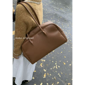 Preppy Style Retro Briefcase Bag Female Winter 2024 New Arrival Tide Fashion South Korea Underarm Bag Large Capacity Commuter Bag