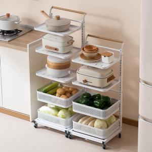 LIWAN | Floor Standing Multi Layered Kitchen Organizer