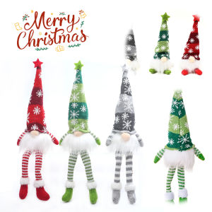 X-mas LED Glowing Gnome 30cm 2025 Christmas Faceless Plush Doll Home Decoration Navidad Natal New Year Night Light Kid Gifts