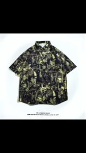 TAO SHOP เสื้อเชิ้ต ผู้ชาย แขนสั้น ลายดอกไม้ พร้อมเติมเต็มลุคให้คุณโดดเด่นในทุกสถานการณ์ด้วยเนื้อผ้าพรีเมี่ยมการตัดเย็บประณีตดีไซน์ทันสมัย ความมีสไตล์