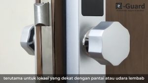 e-Guard VT49K: Kunci Pintu Kamar Hotel Dengan Knop