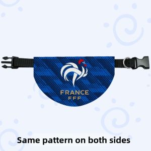 LEXI | Pet Saliva Towel Mbappé France Team Design Triangle Scarf