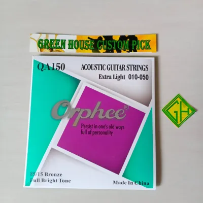 Senar gitar orphee akustik string 010