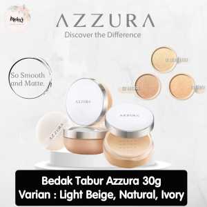 (1pcs) Azzura Loose Powder (Natural) Wajah Azura Bedak Tabur Muka 30g (Expired 2026) Varian Dikirim Random
