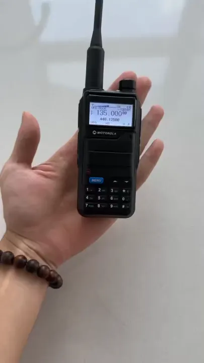 Motorola Walkie talkie 20KM long range GP320 radio 15W high power high capacity 6800mAh Type c waterproof intercom radio