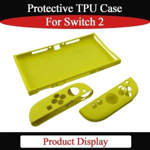 10 Colors Anti-Scratch TPU Soft All-inclusive Shell For Switch 2 Durable Replacement Silicone Protective Case For NS2 Accessory