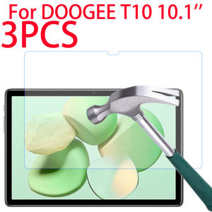 3PCS 9H Tempered Glass Protective Film For Doogee T10 10.1 inch Screen Protector For Doogee T10 10.1 Tablet Glass