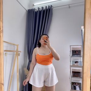 Quần đùi xếp ly bigsize nữ Quần bigsize lưng thun co dãn ngoại cỡ từ 60-100kg QDXL