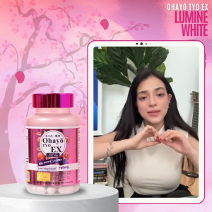 Ohayo TYO EX Lumine White – Skin Support Supplement with Glutathione Collagen & Antioxidants (60 Capsules)