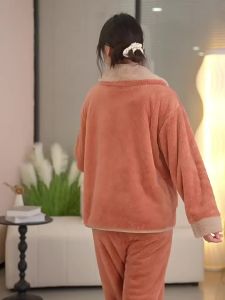 Fashion Thickening Pajama Set