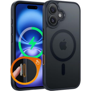 Case with Camera Control Button For iPhone 16 Pro Max Plus 16Pro 16plus iPhone16 Magsafe Mag Safe Matte Phone Cover Accessories