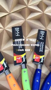 PISAU DAPUR GAGANG MERAH - PISAU GAGANG MERAH STAINLESS STEEL TAJAM