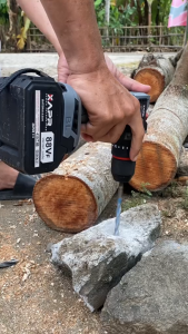 APR Bor baterai AP13 PROMAX 13mm Jumbo untuk bor besi kayu beton sekrup