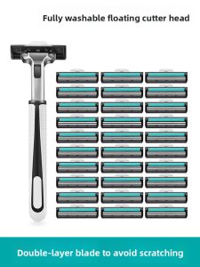 TUROU | Travel Portable Manual Disposable Razor Anti-Scratch Face