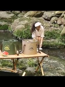 G-Wind  BW (พร้อมส่งด่วน) ถังเก็บน้ํา ความจุขนาดใหญ่ แบบพกพา พับได้ สําหรับตั้งแคมป์กลางแจ้ง